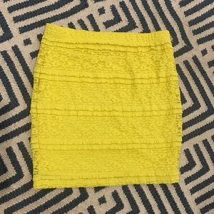 Yellow skirt